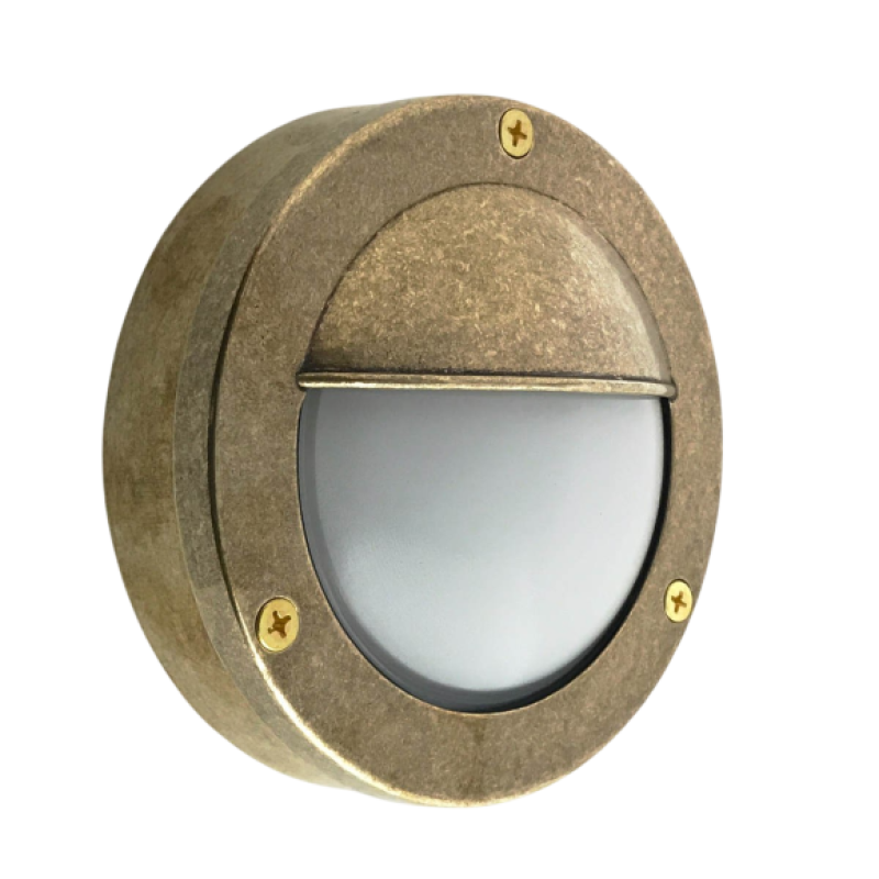ΑΠΛΙΚΑ ΤΟΙΧΟΥ & ΟΡΟΦΗΣ BRASS SOLERA 10W - GX53 - IP65