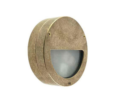 ΑΠΛΙΚΑ ΤΟΙΧΟΥ & ΟΡΟΦΗΣ BRASS HOCKEY 60W - G9 - IP65