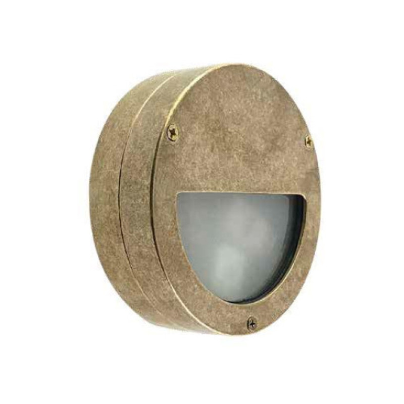 ΑΠΛΙΚΑ ΤΟΙΧΟΥ & ΟΡΟΦΗΣ BRASS HOCKEY 60W - G9 - IP65