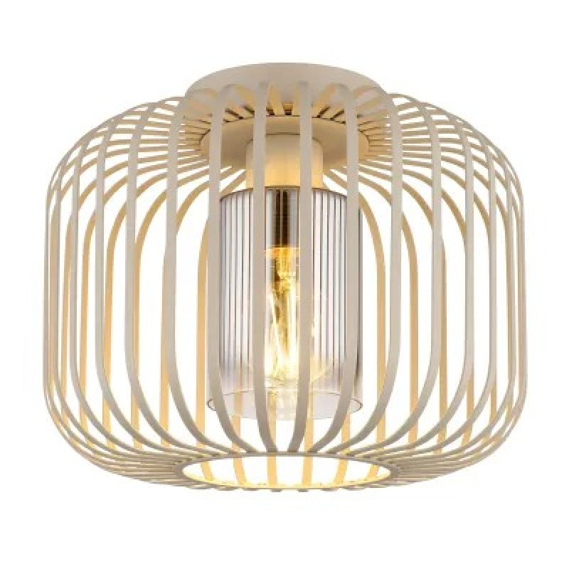 ALFRED ceiling light metal sand colored matt, 1x E27