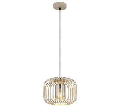 ALFRED pendant lamp metal sand colored matt, 1x E27