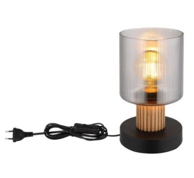ALEIDIStable lamp metal black matt, 1x E27