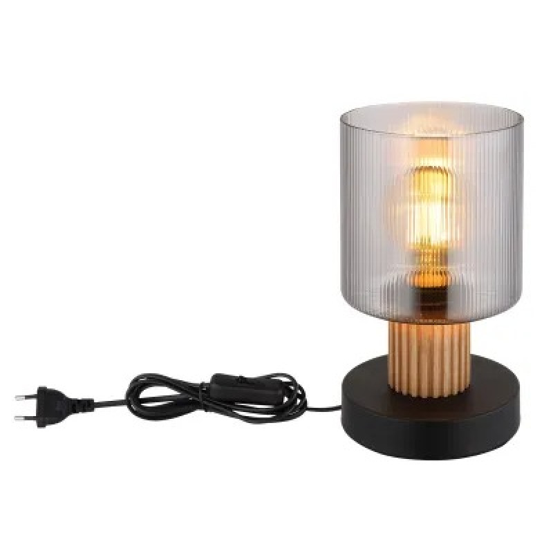 ALEIDIStable lamp metal black matt, 1x E27