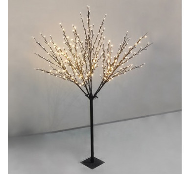 ΔΕΝΔΡO ME 600LED TWINKLE WARM WHITE 2m