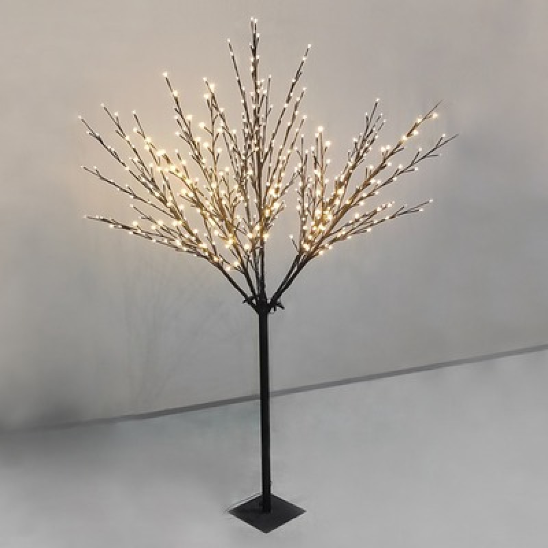 ΔΕΝΔΡO ME 600LED TWINKLE WARM WHITE 2m