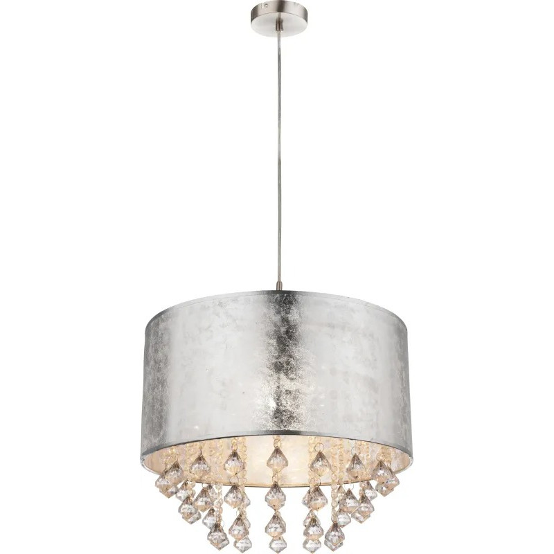 AMY Ipendant lamp metal nickel matt, 1x E27