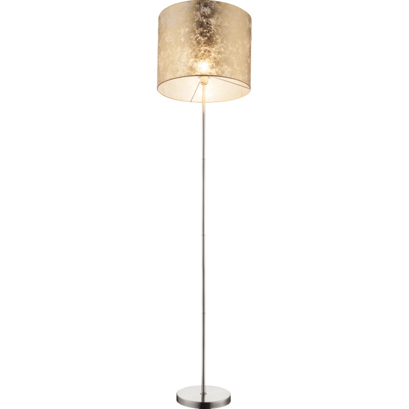 AMY IFloor lamp metal nickel matt, 1x E27