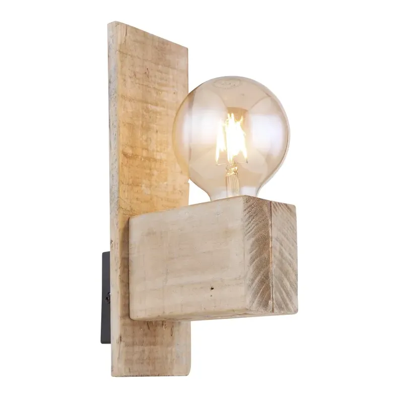 ADALIEwall light metal black matt, 1x E27