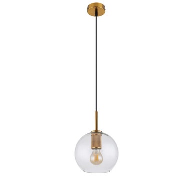ADARApendant lamp metal brass-coloured, 1x E27