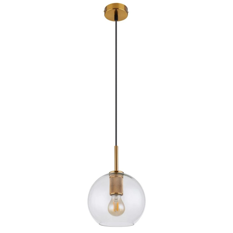 ADARApendant lamp metal brass-coloured, 1x E27