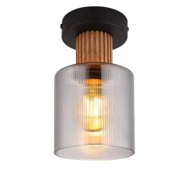 ALEIDISceiling light metal black matt, 1x E27