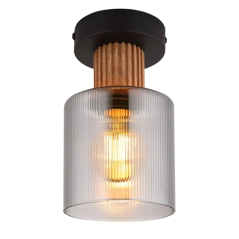 ALEIDISceiling light metal black matt, 1x E27