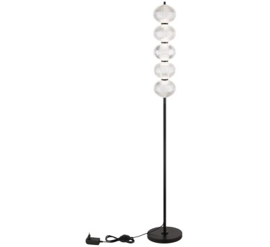 AIDAFloor lamp metal black matt, LED