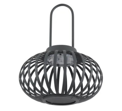 ALLEGRA table lamp metal anthracite matt, LED