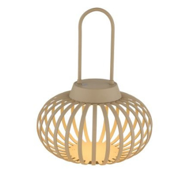 ALLEGRA table lamp metal sand colored matt, LED