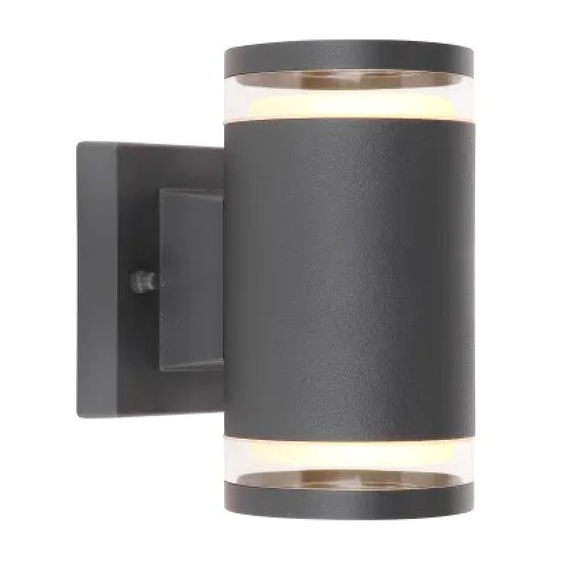 ALCALAOutdoor Light aluminium anthracite matt, 2x GX53 LED