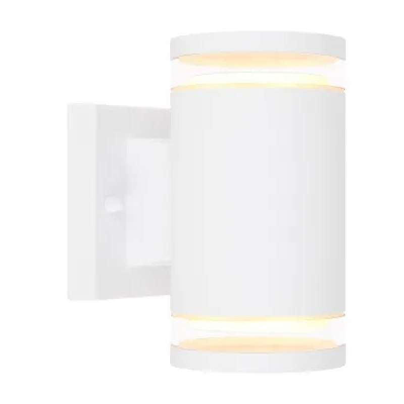 ALCALAOutdoor Light aluminium white matt, 2x GX53 LED