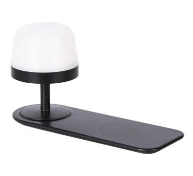 ADAMtable lamp plastic black, LED