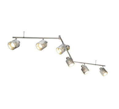 ALYSspotlights metal nickel matt, 6x E14
