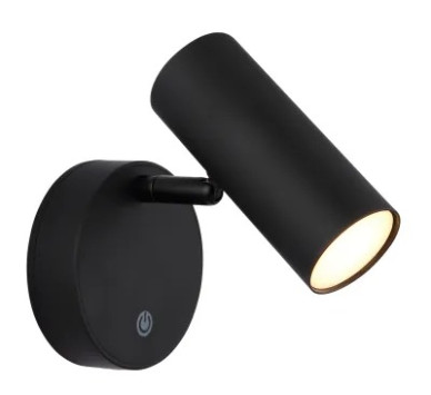 ALLVIspotlights metal black matt, 1x GU10