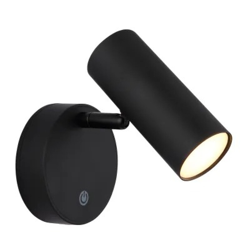 ALLVIspotlights metal black matt, 1x GU10