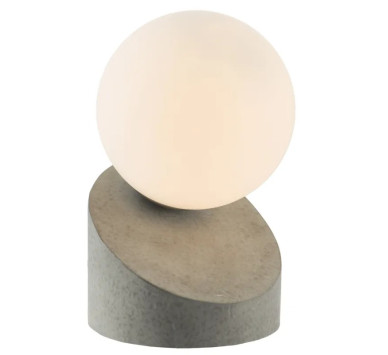 ALISAtable lamp metal grey, 1x G9 LED
