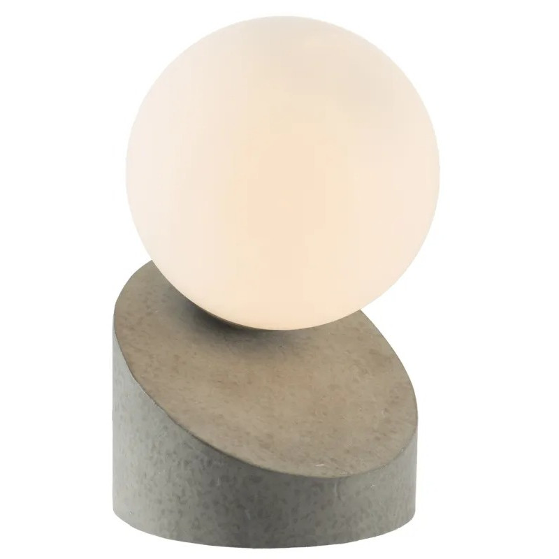 ALISAtable lamp metal grey, 1x G9 LED