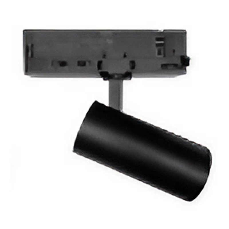 CROWN LED SPOT ΡΑΓΑΣ 3 ΓΡΑΜΜΩΝ 10W 3CCT 3POWER ΜΑΥΡΟ CRI90
