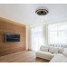 BOZANceiling fan metal black matt, LED