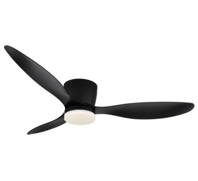 ARMANDO ceiling fan metal black matt, LED