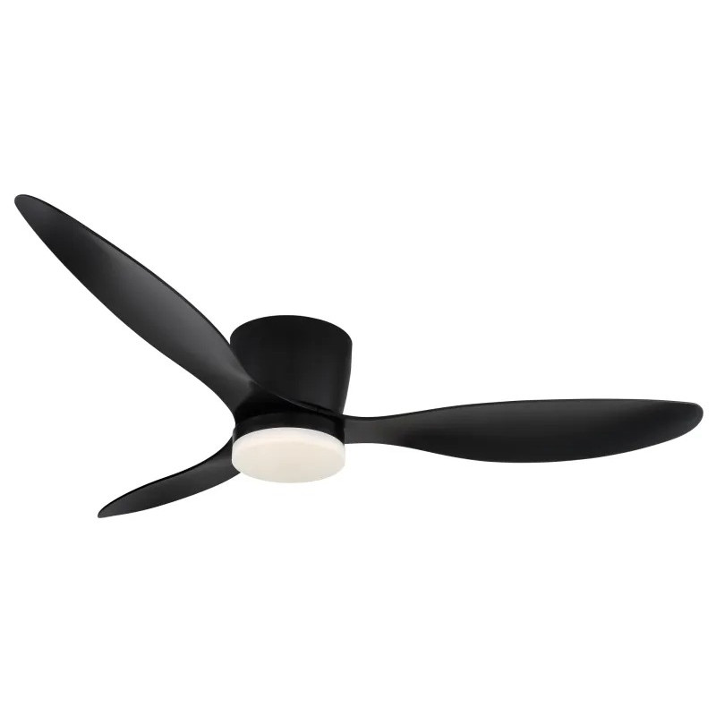 ARMANDO ceiling fan metal black matt, LED