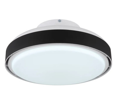 CARNEY ceiling fan plastic white matt, LED