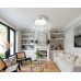 CARNEY ceiling fan plastic white matt, LED