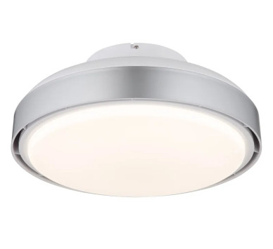 CARNEY ceiling fan plastic white matt, LED