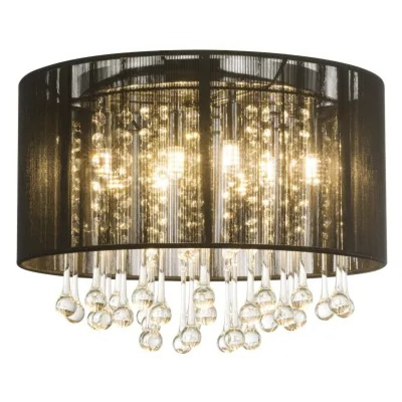 BAGANAceiling light metal chromed, 8x G9 LED