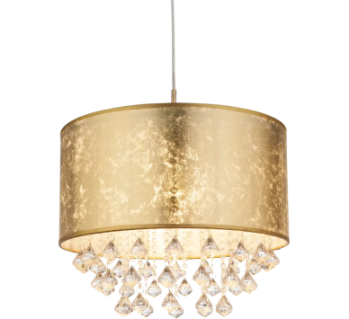 AMYpendant lamp metal nickel matt, 1x E27