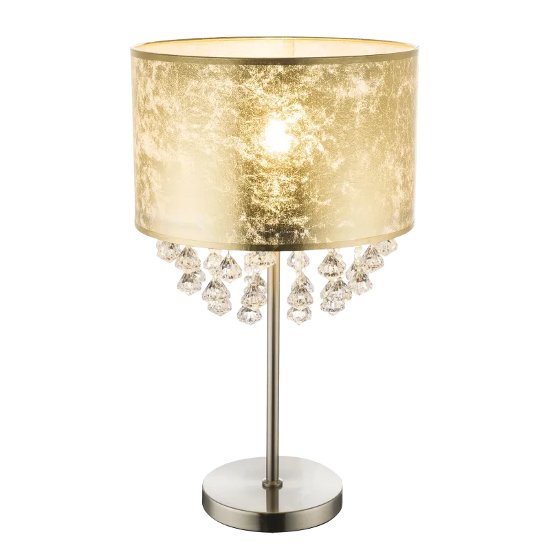 AMYtable lamp metal nickel matt, 1x E27