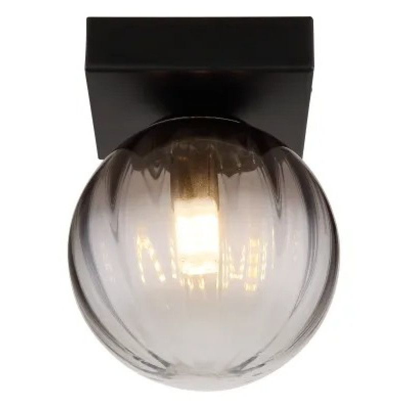 DALLERTAwall light metal black matt, 1x G9 LED