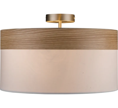 CHIPSYceiling light metal nickel matt, 3x E27