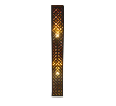 CLARKEFloor lamp metal nickel matt, 2x E27