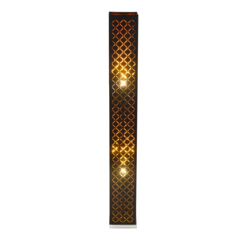 CLARKEFloor lamp metal nickel matt, 2x E27