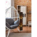 CLARKEFloor lamp metal nickel matt, 2x E27