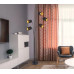 CLARKEFloor lamp metal black matt, 5x E14