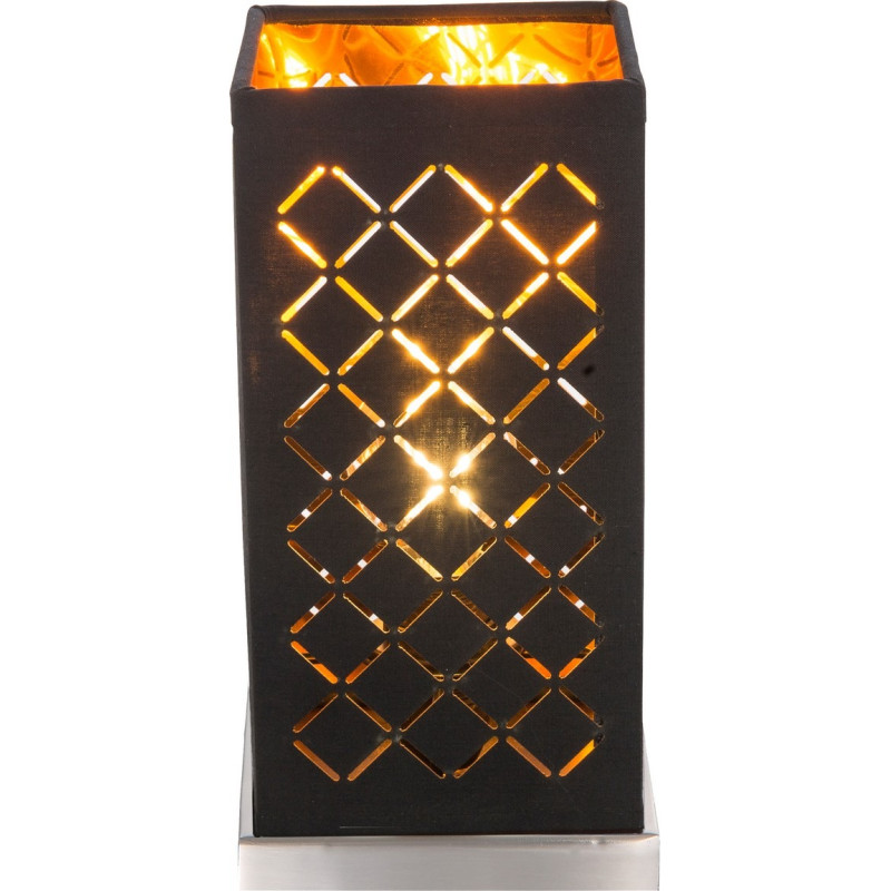 CLARKEtable lamp metal nickel matt, 1x E14