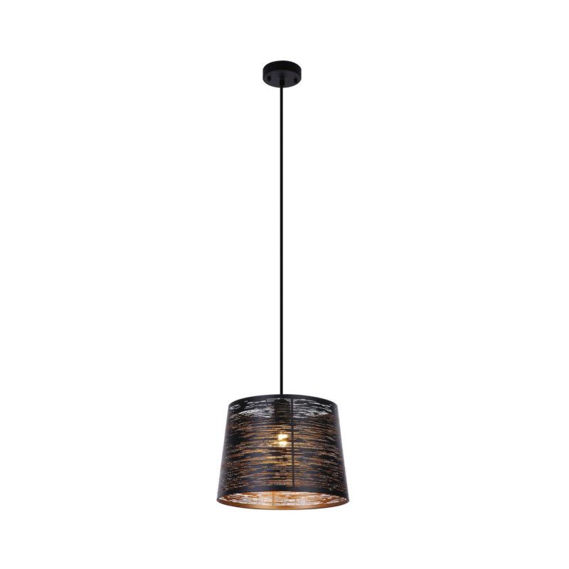 BECCApendant lamp metal black, 1x E27