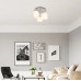 BLACKY Iceiling light metal nickel matt, 3x E14