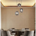 BLACKY Ipendant lamp metal brass-coloured, 3x E14