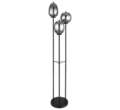 BLACKYFloor lamp metal black matt, 3x E14