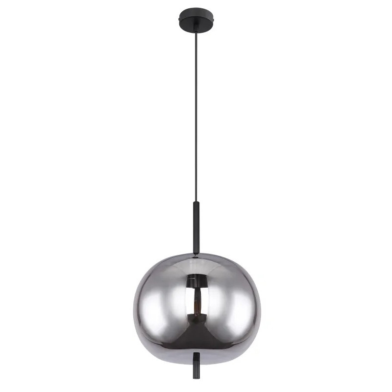 BLACKYpendant lamp metal black, 1x E27