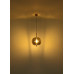 BLACKY Ipendant lamp metal brass-coloured, 1x E27